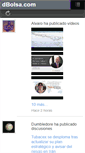 Mobile Screenshot of dbolsa.com